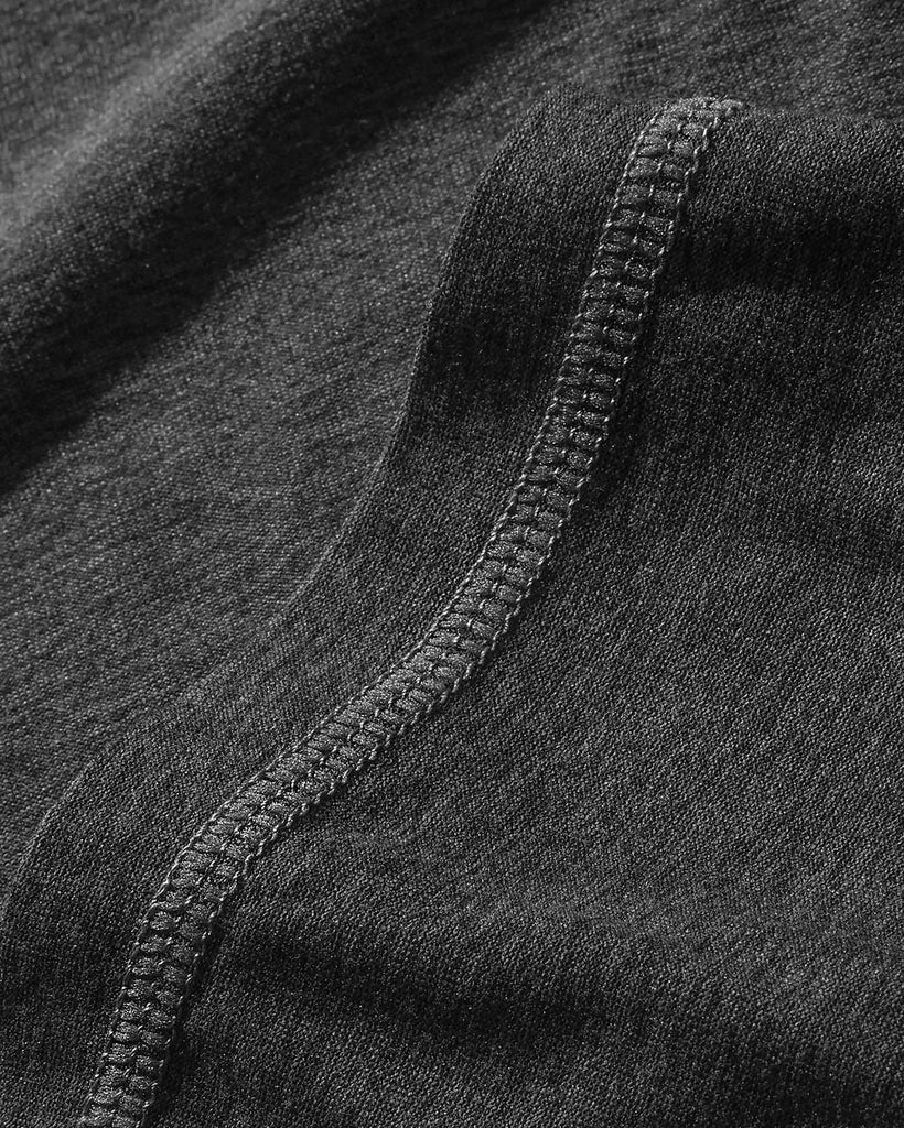 Essential Athletic Tee-Charcoal-Detail3