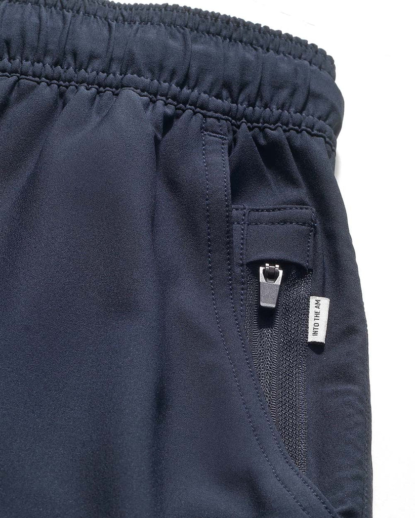 Essential Athletic Shorts-Navy-Detail3