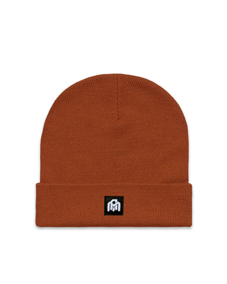 Basic AM Beanie-Copper-Front