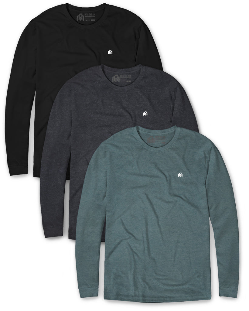Storm Basic Long Sleeve Tee 3-Pack-Front