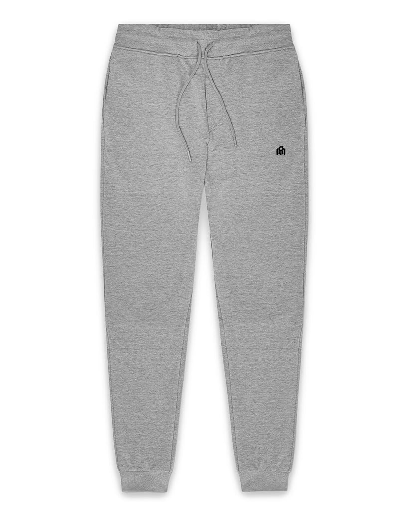 Fleece Joggers - Branded-Grey-Front