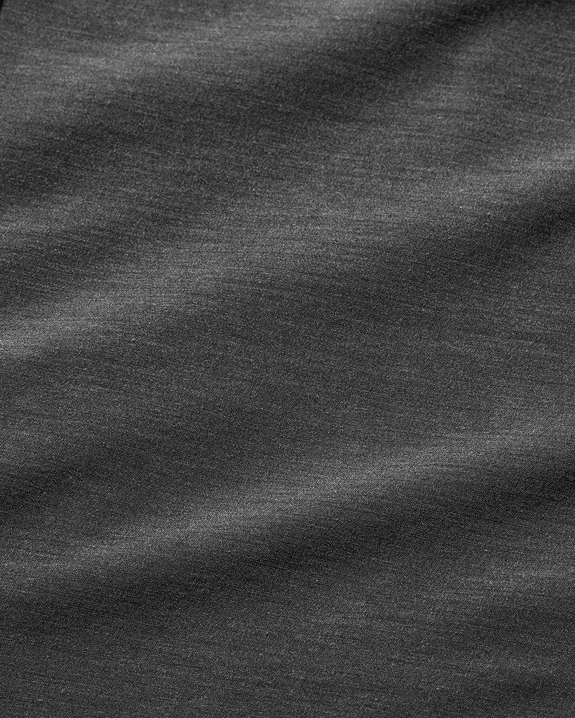 Essential Button Up-Black Heather-Detail