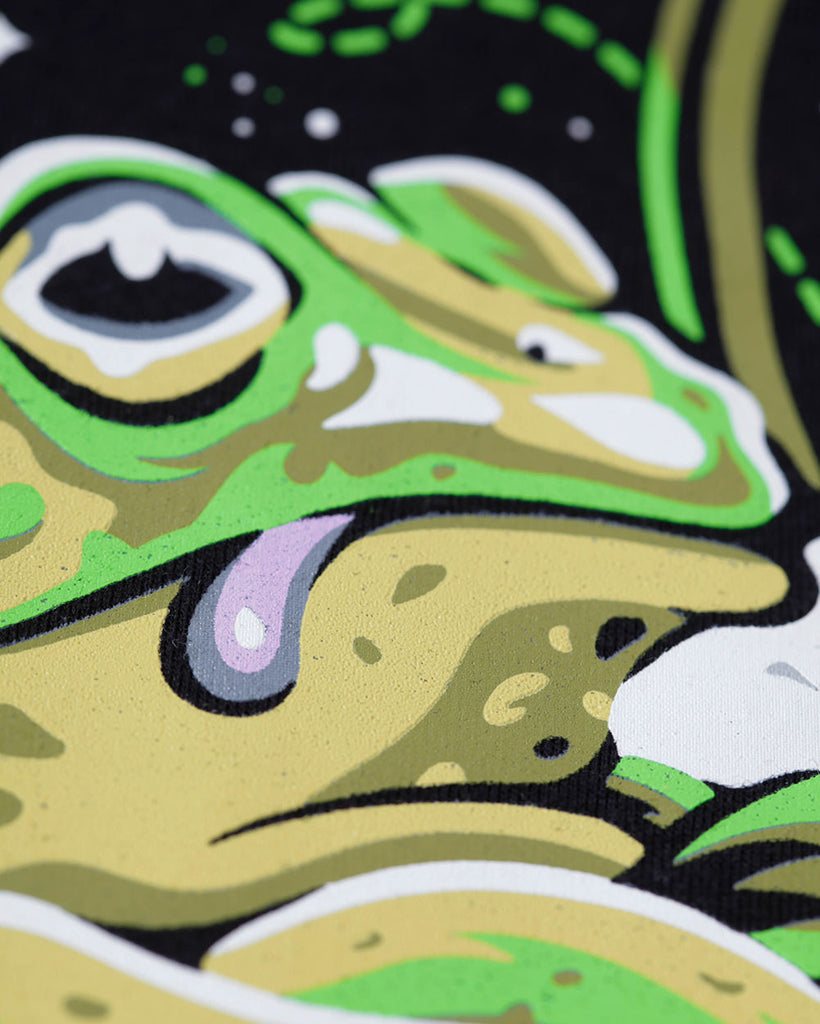 Chill Frog Tee-Detail