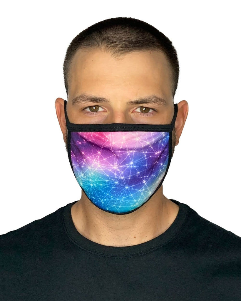 Constellations Face Mask-Male-Front