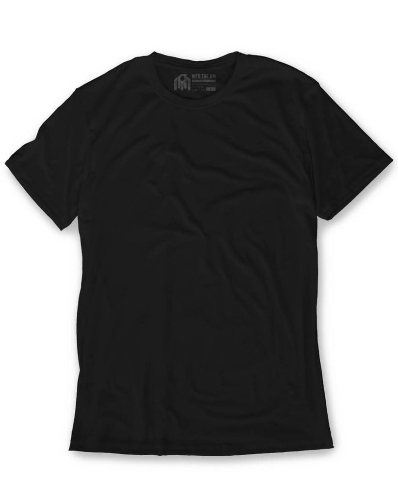 Essential Tee-Black-Front
