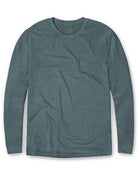 Essential Long Sleeve Tee-Indigo-Front