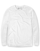 Essential Long Sleeve Tee-White-Front