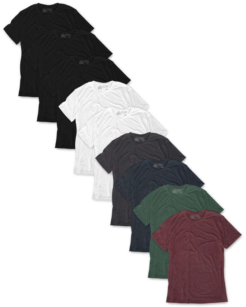 Essential Tee Custom 9 Pack-Front