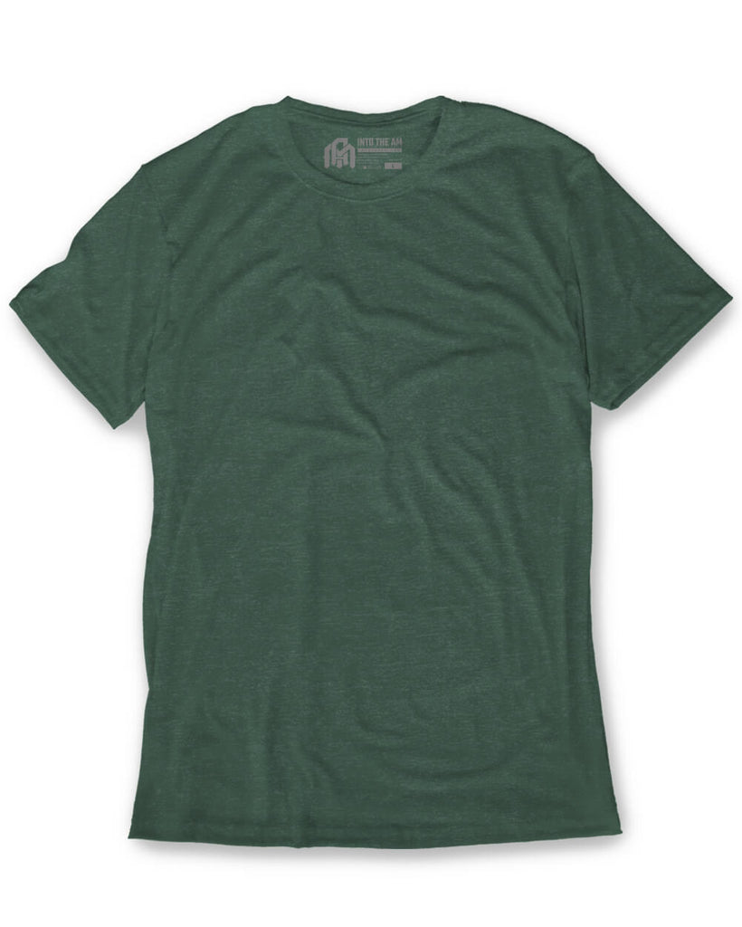 Basic Tee - Non-Branded-Forest Green-Front
