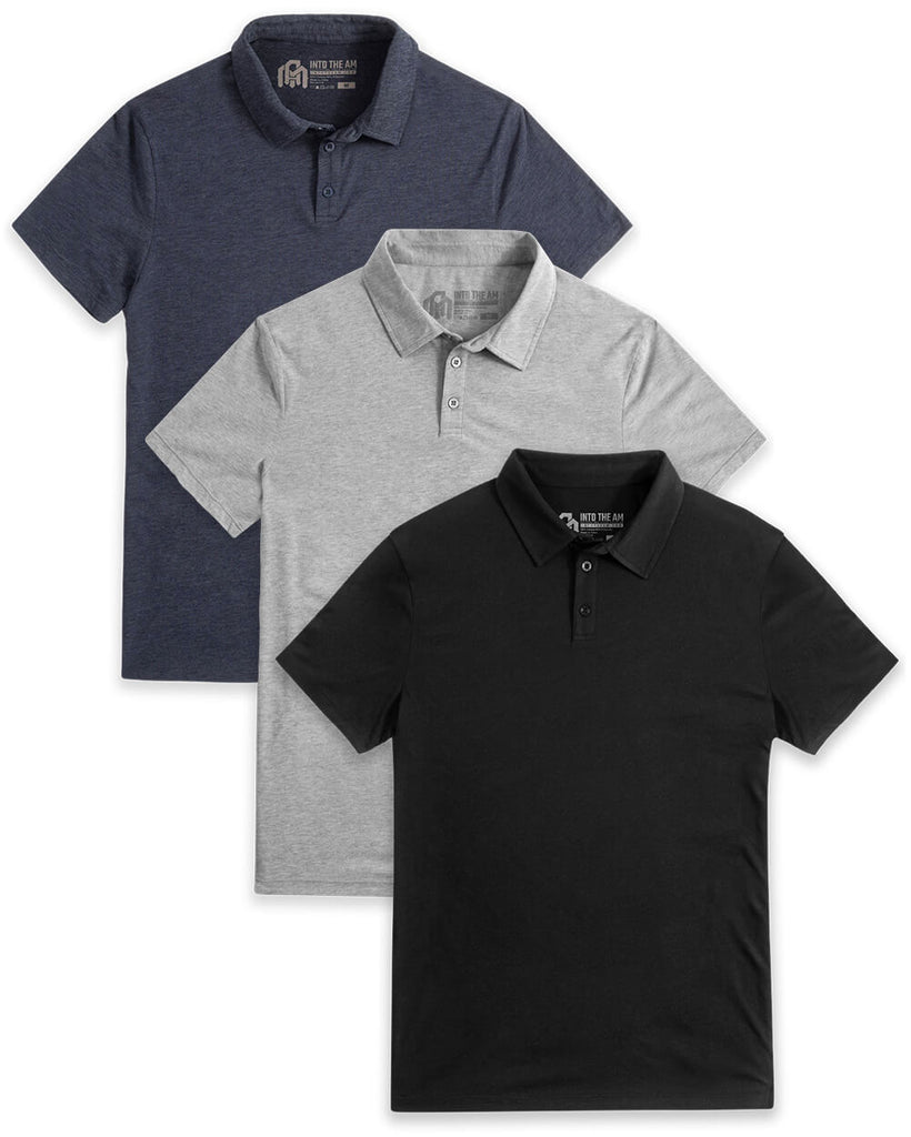 Nocturnal Essential Polo 3 Pack-Front