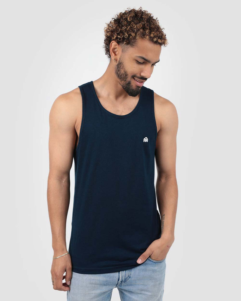 Basic Tank-Navy-Front--Jay---M