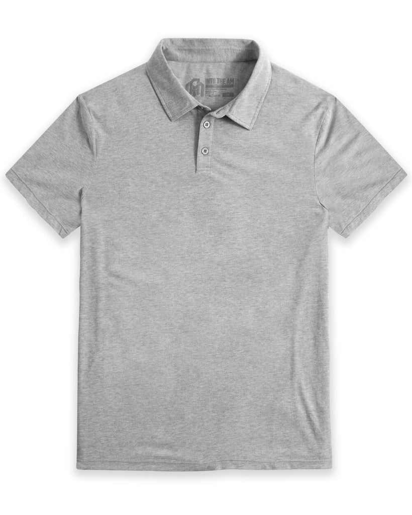 Essential Polo-Grey-Front