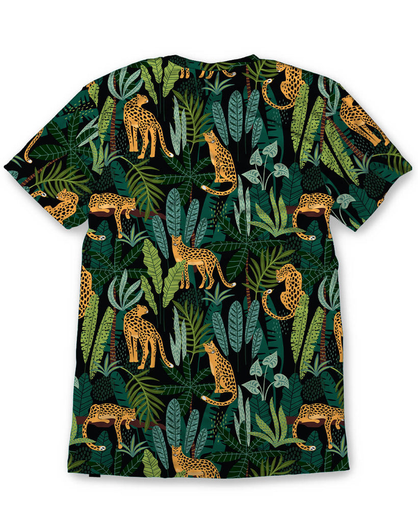 Jungle Cats Tee-All Over Print-Back