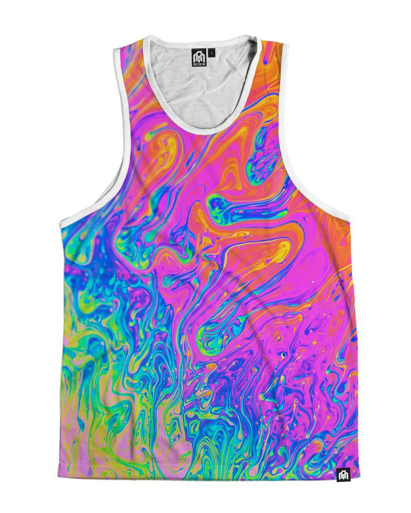 Liquified Tank Top-All Over Print-Front