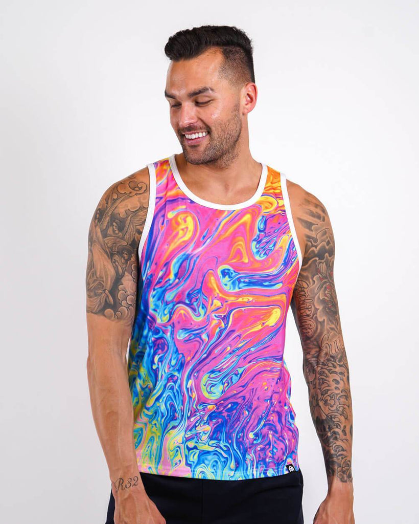 Liquified Tank Top-All Over Print-Front--Zach---L