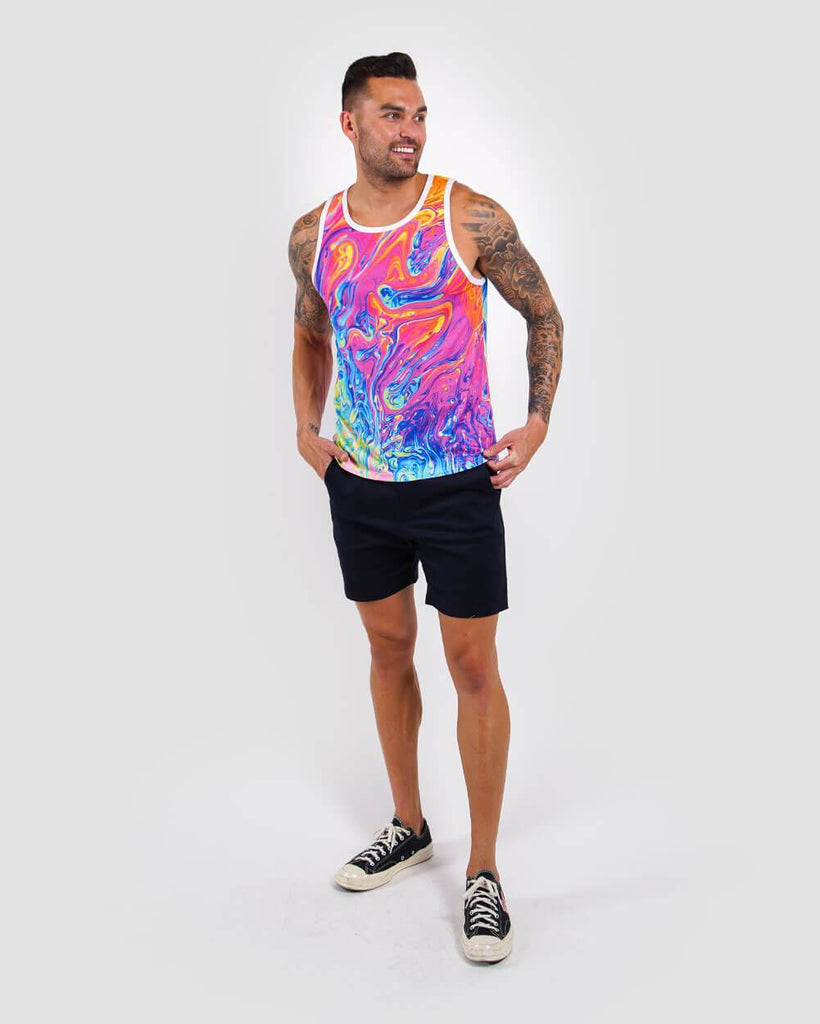 Liquified Tank Top-All Over Print-Full--Zach---L