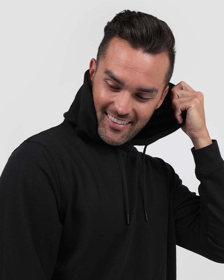 Hoodie with shop extra pockets