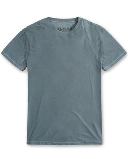 Essential Athletic Tee-Indigo-Front