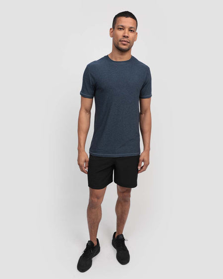 Essential Athletic Tee-Navy-Full--Tristyn---M
