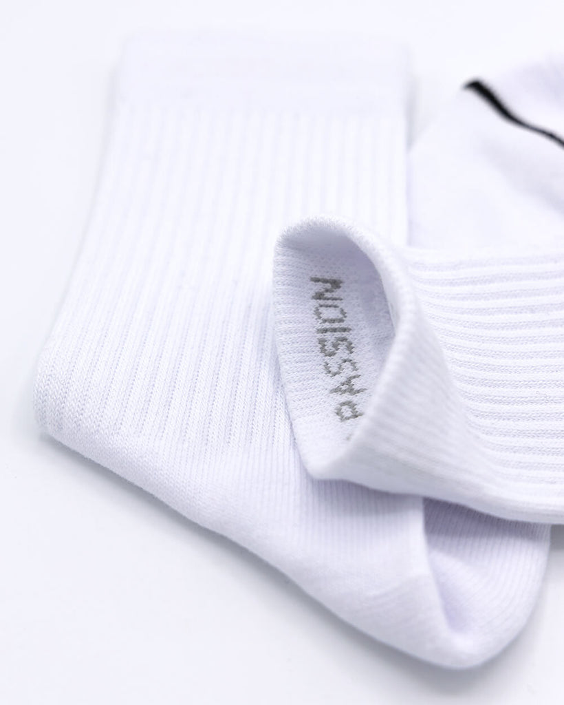 Basic Crew Sock-White-Detail 2