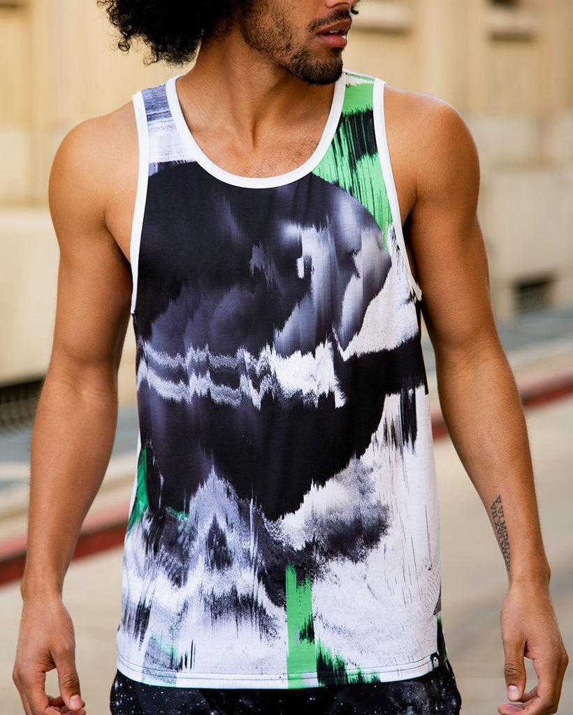 Distorted Skies Tank-All Over Print-Lifestyle