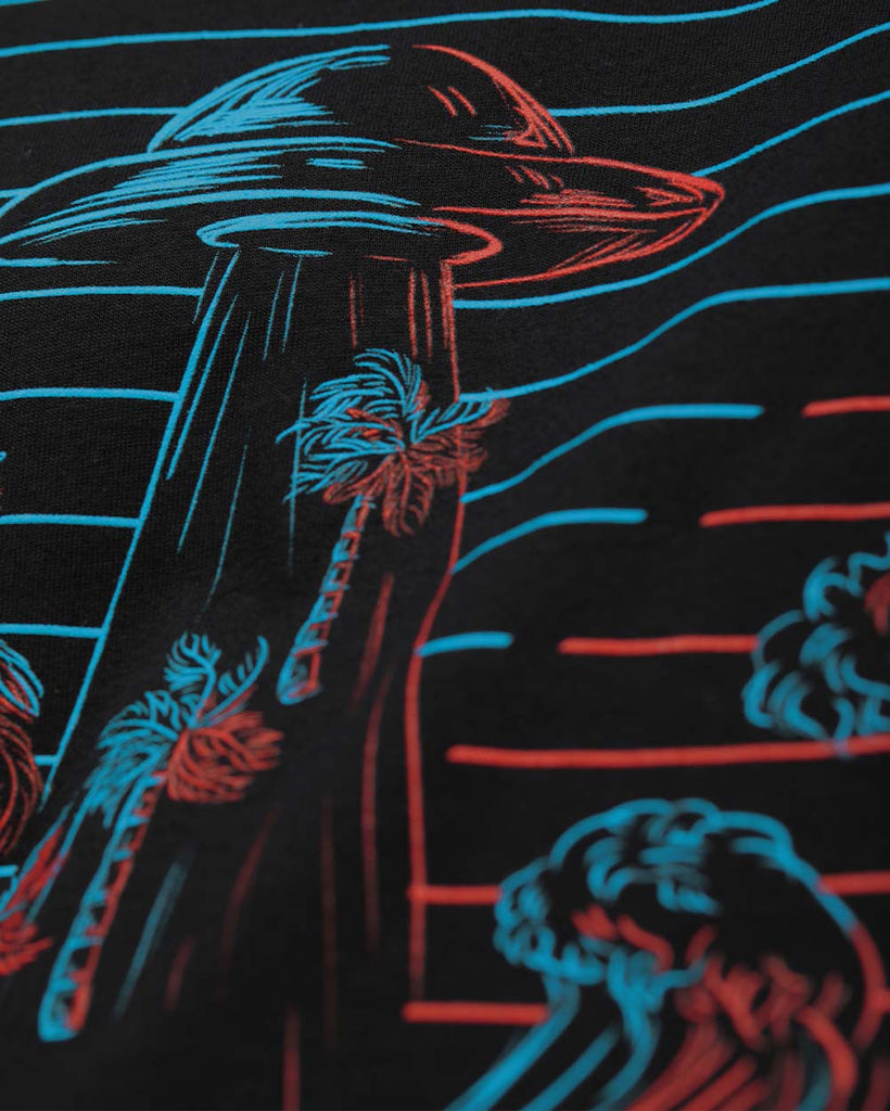 Unnatural Forces Glow-in-the-Dark Tank-Black-Detail
