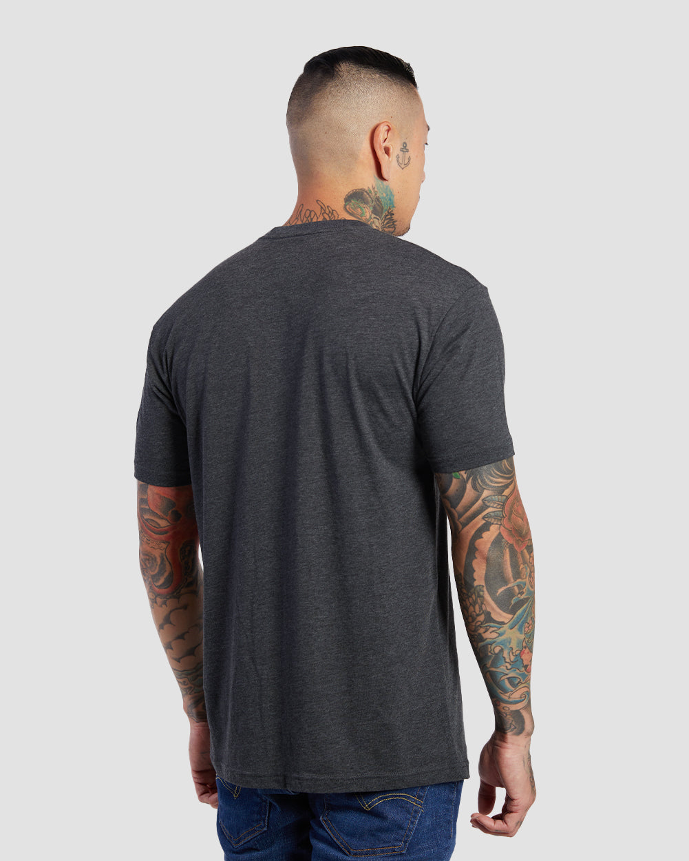Bourbon Voyage Tee-Charcoal-Back--Georgio---M