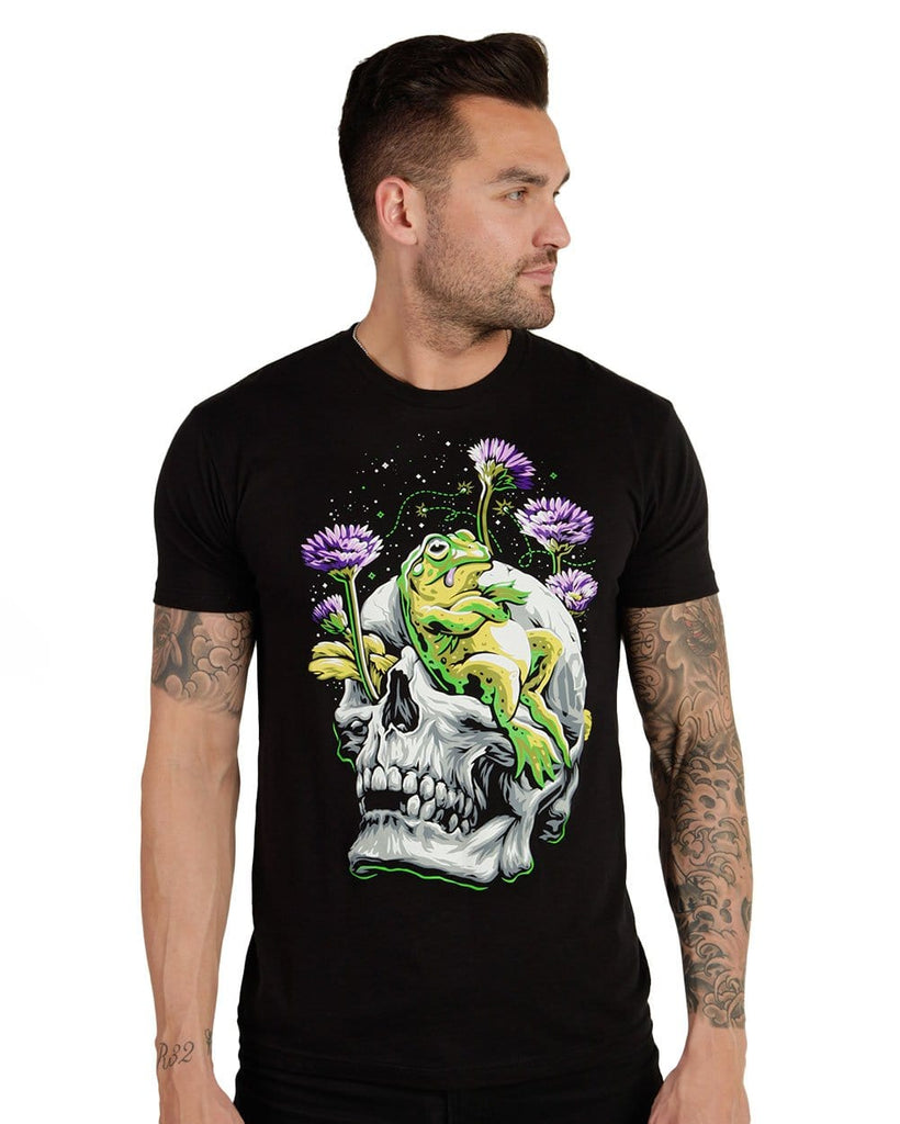 Chill Frog Men's Tee-Front--Zach---L