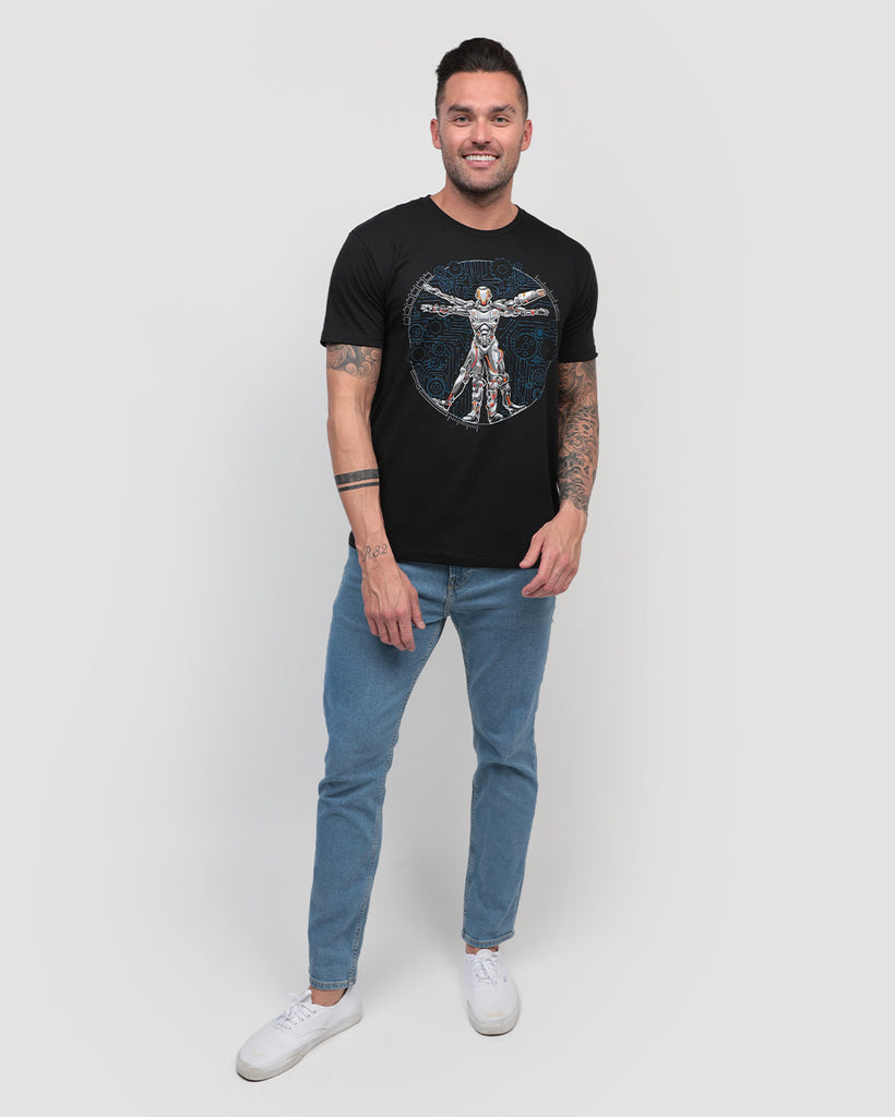 Sacred Android Tee-Black-Full--Zach---L