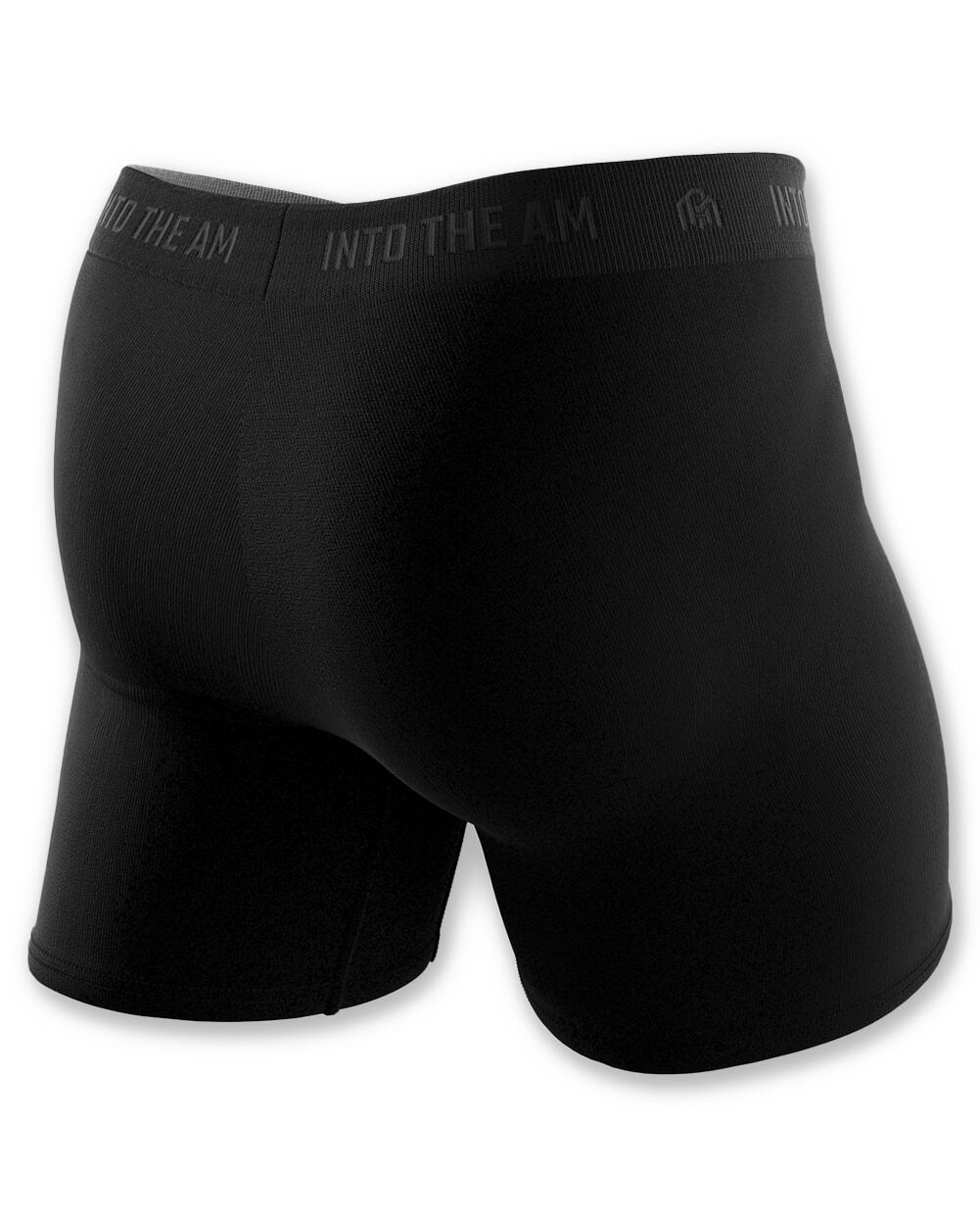 Everyday Boxer Briefs - 5"-Black-Regular-Side3 Mock