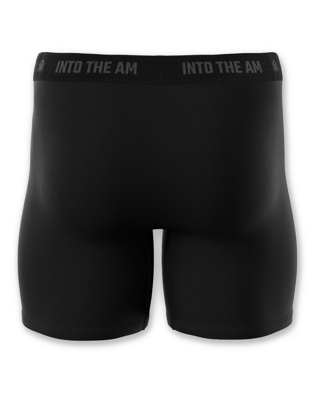 Everyday Boxer Briefs - 5"-Black-Regular-Back Mock