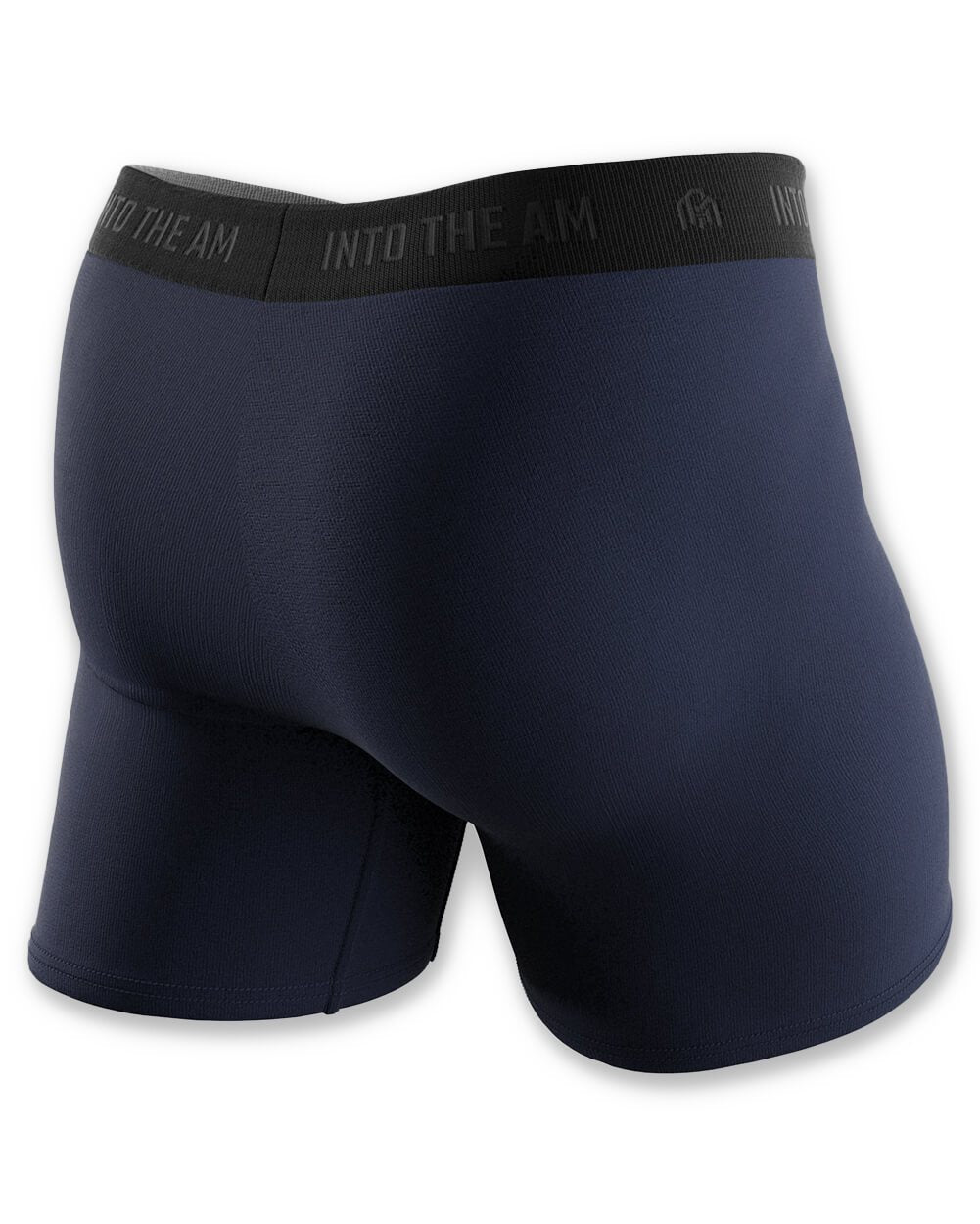Everyday Boxer Briefs - 5"-Navy-Regular-Side Mock