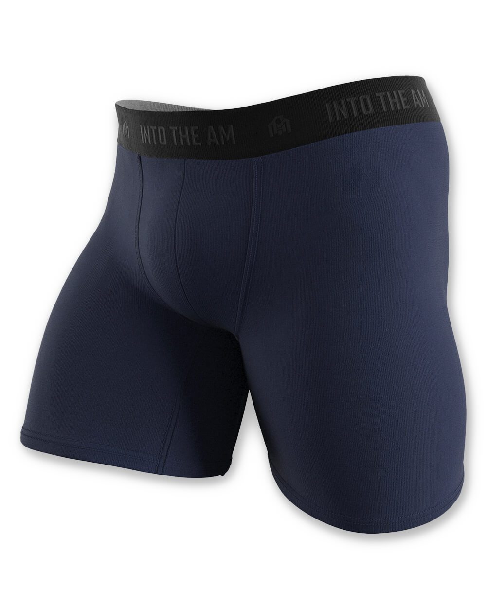 Everyday Boxer Briefs - 5"-Navy-Regular-Front2 Mock