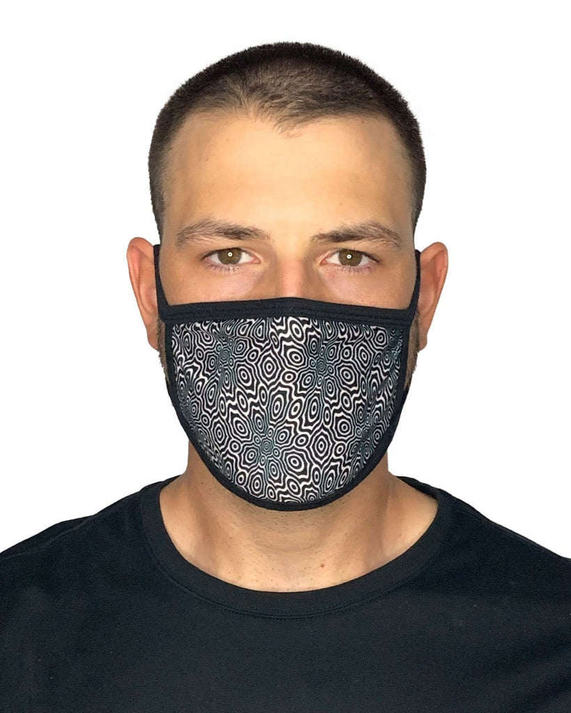 Optical Odyssey Face Mask-Male-Front