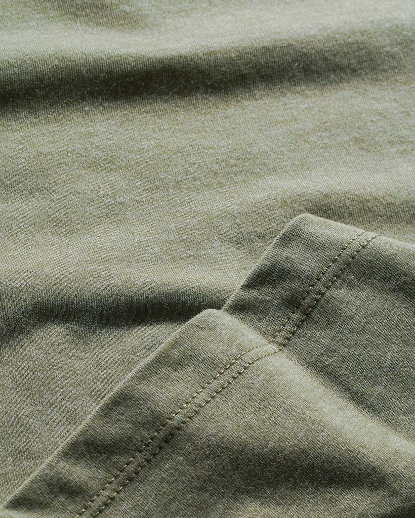 Basic Polo-Olive Green-Detail3