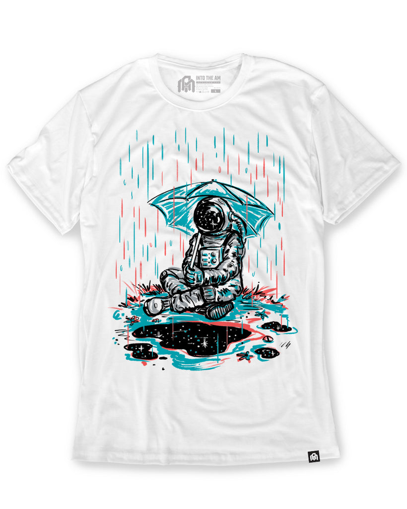 Space Shower Tee-White-Front