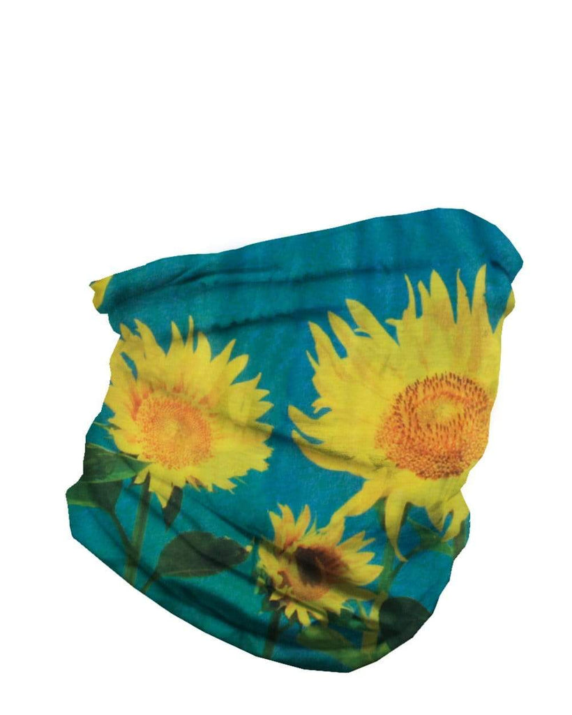 Sunflower Seamless Mask Bandana-Side