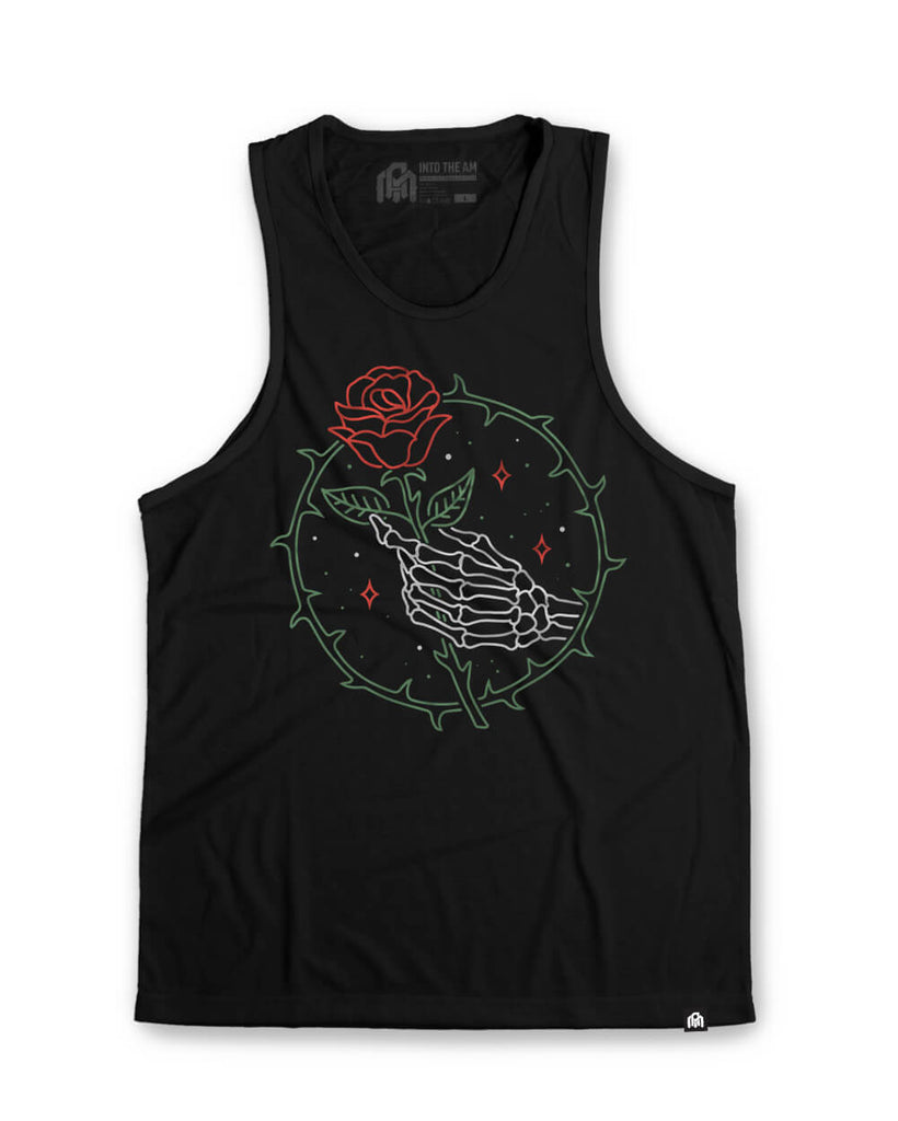 Thorn Grip Tank-Black-Front