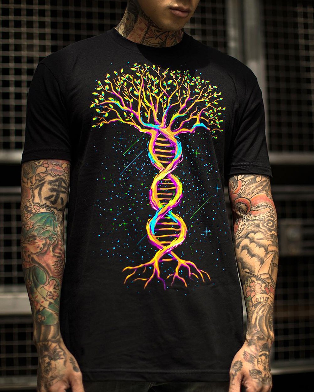 Tree of Life Tee-Black-Regular-Lifestyle--Georgio---M