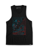 Unnatural Forces Glow-in-the-Dark Tank-Black-Mock